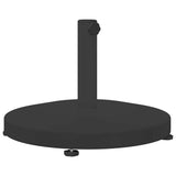 Outdoor Umbrella Base Black 48 x 48 x 32 cm Steel, Concrete 42010011