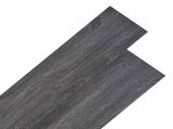 Flooring Planks 18 pcs Black and White 5.26 m PVC 42046251