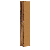 Bathroom Cabinet with Open Shelf ZWOLLE Old Wood 896383