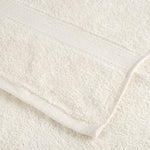 6 Piece Premium Towel Set SOLUND Cream 600 gsm 137567