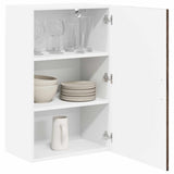 Wall Cabinet LUCCA Brown Oak 50 x 31 x 80 cm Engineered Wood 885042