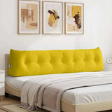 Back Pillow Yellow 200 x 24 x 50 cm Velvet 42014610