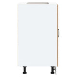Sink Base Cabinet Kalmar Sonoma Oak 60x46x81.5 cm Engineered Wood 853440