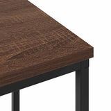 Bedside Cabinet 2 pcs Brown Oak 38 x 30 x 48 cm Engineered Wood 859589