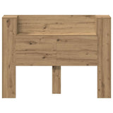 Headboard Cabinet with Shelf Artisan oak Engineered wood 879629