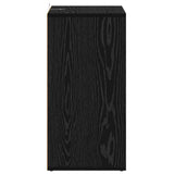 Shoe Cabinet Black Oak 60 x 35 x 70 cm Engineered Wood 862683