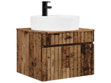 Bathroom Cabinet Set 5 pcs Old Wood Engineered Wood 3406597