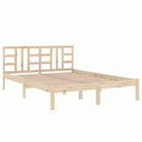 Bed Frame without Mattress 140x190 cm Solid Wood 3105385