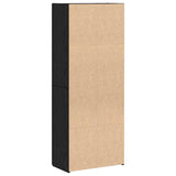 Office Cabinet Black Oak 60 x 32 x 152.5 cm Engineered Wood 3365560