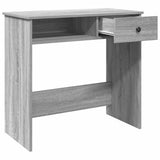 Desk Grey Sonoma 80x40x75 cm Engineered Wood 860477