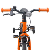 Kids Bike 14 Inches for 3-5 Years Old Orange 42009518