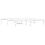 Metal Bed Frame without Mattress White 180x200cm 373677