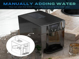 Ice Maker Machine and Water Dispenser, Counter Top Ice Maker for Home with 3L Tank, Adjustable T3398P330464