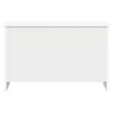Storage Chest White 80 x 40 x 50 cm Engineered Wood 8011259