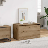 Hall Bench 80x40x45 cm Artisan Oak Engineered Wood 856753