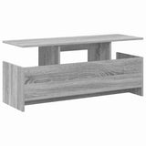 TV Stand Grey Sonoma 102 x 35 x 45 cm Engineered Wood 890997