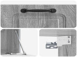 Wall-Mounted TV Cabinet Grey Sonoma 59.5 x 31 x 30 cm 899391