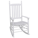 Rocking Chair White Fir hardwood Medium Rocking Chair 40858