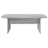 Coffee Table Grey Sonoma 93 x 53 x 33 cm Engineered Wood 891146
