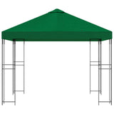 Gazebo 3 x 3 m Green Polyester and Steel 190 gsm 900329