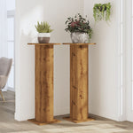 Plant Stands 2 pcs Artisian Oak 30x30x95 cm Engineered Wood 3307881