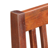 Dining Chairs 4 pcs Solid Mango Wood 286252