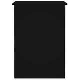Desk Black 100x55x75 Engineered Wood 823025