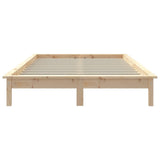 820536 Bed Frame without Mattress 120x200 cm Solid Wood
