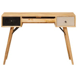 Writing Desk Brown 110 x 55 x 76 cm Solid Mango Wood 4104606