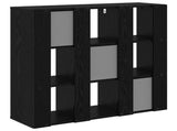 Sideboard with Drawer Black Oak 88.5 x 29 x 84.5 cm 8000485