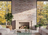 Wall Panels 10 pcs 100 x 50 cm Red and White EPS Foam 42046101