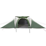 Family Tent Dome 6-Person Green Waterproof 4009431