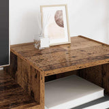 TV Cabinet Old Wood 160 x 35 x 55 cm Engineered Wood 882723