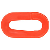 Traffic Control Bollards 10 pcs with Chain 75 cm PE 150964