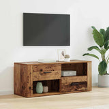 TV Cabinet Old Wood 100 x 35 x 40 cm Engineered Wood 881012