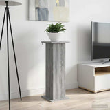 Plant Stand 2 pcs Grey Sonoma 30.5 x 30 x 80.5 cm 899775
