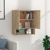 Wall Cabinet Sonoma Oak 60x31x70 cm Engineered Wood 812873