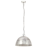 Industrial Vintage Hanging Lamp 25 W Silver Round 41 cm E27 320541