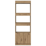 Highboard Artisian Oak 63x33x180 cm Engineered Wood 3309608