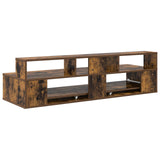 Studio Desk Smoked Oak 110 x 42.5 x 36 cm Engineered Wood 8006736
