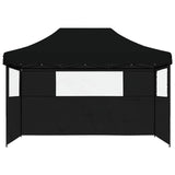 Party Tent Folding Black 279 x 410 x 315 cm Oxford Fabric 42023594