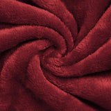 Blanket Hoodie Bordeaux Red L Fleece and Flannel 42017212