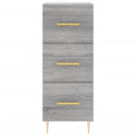 Highboard Grey Sonoma 34.5x34x180 cm Engineered Wood 3198847