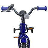 Kids Bike 12 Inches for 2-4 Years Old Dark Blue 42009369