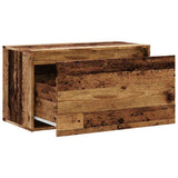 Hall Bench 80x40x45 cm Old Wood Engineered Wood 856752