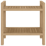 Bathroom Side Table 45x30x45 cm Solid Wood Teak 340753