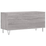Record Cabinet Grey Sonoma 100x38x48 cm Engineered Wood 831754