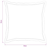 Cushion Cover 6 pcs HOUTEN Light Brown 70 x 70 cm 921522