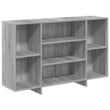 Sideboard Grey Sonoma 120x30x75 cm Engineered Wood 813066