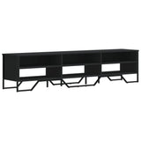 TV Cabinet Black 180x34x41 cm Engineered Wood 848574